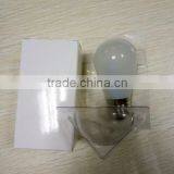Holiday Christmas LED S14 Light Bulb Replacement Medium Screw E26 Base Transparent Yellow thumbnail-5