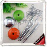 TT-13 Unique Silver Tabel Pen With Chain , Stand Pen