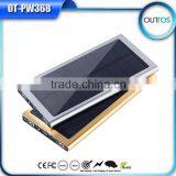 Mobile Phone Accessories 8000mah Solar Mobile Phone Charger Power Bank Slim