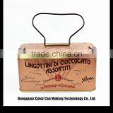 Chocolate Packing Boxes Food Storage Tin Boxes