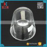 Wholesale Cheap ! 220ml White Glass Candle Jar / Round Wild-mouth Bottle thumbnail-2