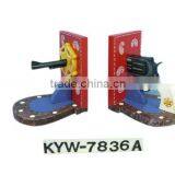 Kids Wooden Little Shooter Design Decorative Bookends thumbnail-1