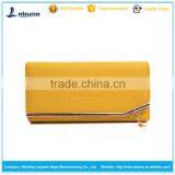 Wholesale Fashion Lady Buckle Long Clutch Purse 3 Fold Wallet Card Women thumbnail-4