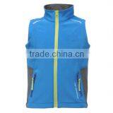 Blue Unisex Soft Shell Waistcoat thumbnail-1