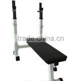 Fitness Folding Weight Lifting Bench at Home Gym Exercise Barbell Olympic Training thumbnail-2