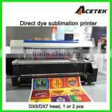 direct dye sublimation textile printing machine