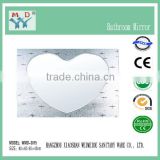Made in China heart shaped wall mirrors