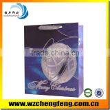 Manufacturer Luxury Custom Christmas Gift Paper Bag With Handle