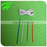 pe plastic coated metal wire pliable cable tie