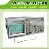 L-5060 Dual Channel Oscilloscope,Beijing Oscilloscope,60MHz Band Width Oscilloscope,school's Oscilloscope