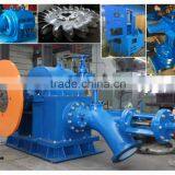 Lower price /Horizontal 1000kw turbina /Pelton turbine/Hydropower plant