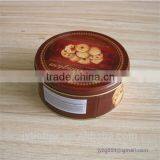 Hote Sale Metal Tin Can/tin Case/ Cheap Round Biscuit Metal Tin Box