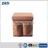 Multi Functional Affordable Folding Storage Leather Ottoman Pouffe thumbnail-4