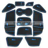 Car Accessories Red Car Mat for Ford New Focus(low Configuration) 11pcs/set thumbnail-2