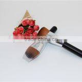 Flat Contour Brush Foundation Brush Makeup Brushes-1 Pcs Silver and Black Color