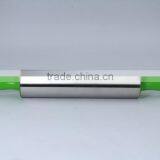 Stainless Steel Rolling Pin With Plastic Handle thumbnail-6