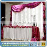 Allstar Elegant Telescopic Beautiful Pipe Drape System Organza Wedding Backdrop Curtain thumbnail-3