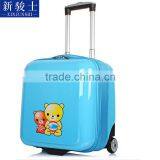16 Inch Kid Cartoon Travel Suitcase Kids School Luggage Trolley Bag thumbnail-3