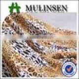 Shaoxing Textile FDY Knitted Brush Leopard Print Fabric Stretch thumbnail-3