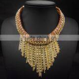Water Drop Rhinestone Necklace For Women Choker Collar Necklace Fashion Jewelry thumbnail-5