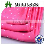 Mulinsen textile fabric manufacturer with twist 100%polyester light weight satin fabric