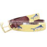 Golf 100%cotton Needlepoint Belt thumbnail-5