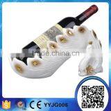 Customized Resin Decorative Animal Pig WINE BOTTLE HOLDER thumbnail-6