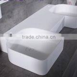 Hot Sale Acrylic Solid Surface Basin/resin Wash Basin,Wall Mounted Acrylic Solid Surface Wash Basin thumbnail-6