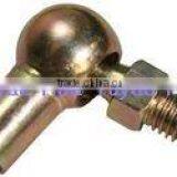 24-10-30mm Yellow Zinc Plated Metal Ball and Socket Joint With M8 and M8 for Gas Spring thumbnail-1