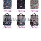 Wholesale Flower Printed Girls School Canvas Backpack thumbnail-3