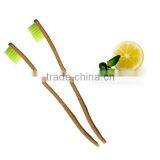 2016 Eco-friendly Biodegradable Wave Bamboo Wood Toothbrush thumbnail-5