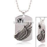 Wholesale Fashion Stock Cross Stainless Steel Dog Tag FP50047 thumbnail-1