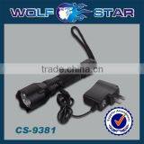 Popular CREE LED Rechargeable Flashlight With Rechargeable Battery