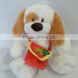 Plush Dog With Bag / Cute Dog /plush Toys/ Stuffed Toy thumbnail-1