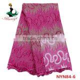 2016 Haniye Tulle Lace Fabric, African Net Lace, Wholesale African Lace Fabrics/NYN84 thumbnail-5
