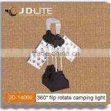 360 Degrees Filp Type Rotating Led Lantern Camping 20 LED Camp Light thumbnail-1