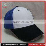 White Cotton 6 Panel Unisex Custom Fitted Flex Fit/flexfit Baseball Caps and Hats Embroidered