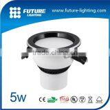 New Design! 5W Modern Round Indoor Celling Led Downlight Price