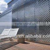 Metal wall panel, perforated sheet