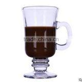 China Supplier All Kind of Glass Cup/Irish Coffee Mug/coffee Cup With Glass Saucer Wholesale. thumbnail-2