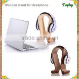 Wood Headphone Display, Wood Headphone Stand, Headphone Display Stand