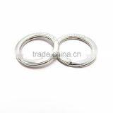 Custom Engraved Logo Flat Metal Split Key Ring thumbnail-4