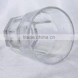 Transparent Plastic Octagonal Drinking Glass thumbnail-5