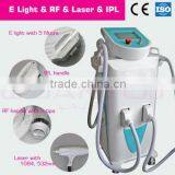 Telangiectasis Treatment 4 In 1 Cavitation + Rf + Nd Yag Laser + Elight Beauty Machine Laser Machine For Tattoo Removal