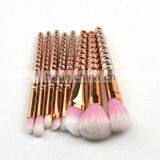 Factory Directly Supply UNIQUE Bling Make up Brush Set Cosmetic thumbnail-6
