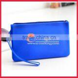 Colorful Wholesale Promotional Gift Silicone Zip Pouch thumbnail-2