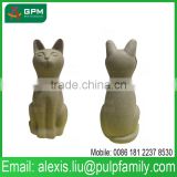 Paper Mache Figurine Craft Animals CAT