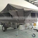 7x6ft High Quality Off-Road Hard Floor Forward Folding Enamel Baking Finish Camper Trailer