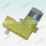 cheap plastic gear motor for toy single axle