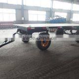 Tractor Tri-axle Flatbed Trailer With Low Price thumbnail-1